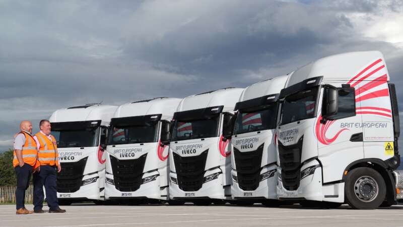 Sherwood Truck & Van Deal: Five extra S-WAY for Brit European Fleet