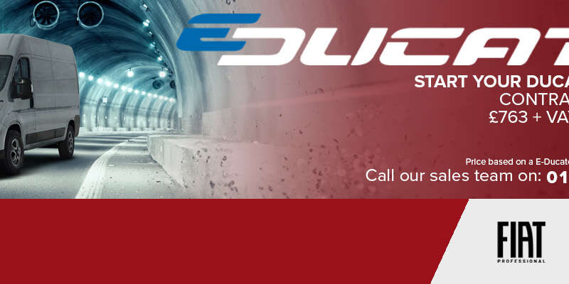 The all new Fiat Professional E-Ducato is in stock at Guest Truck and Van, available new and used.