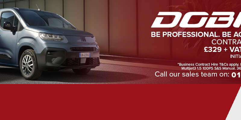 Fiat Professional Doblo range is in stock at Guest Truck and Van