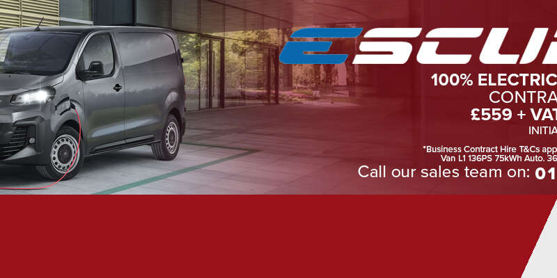 The new Fiat Professional E-Scudo van is in stock at Guest Truck and Van.
