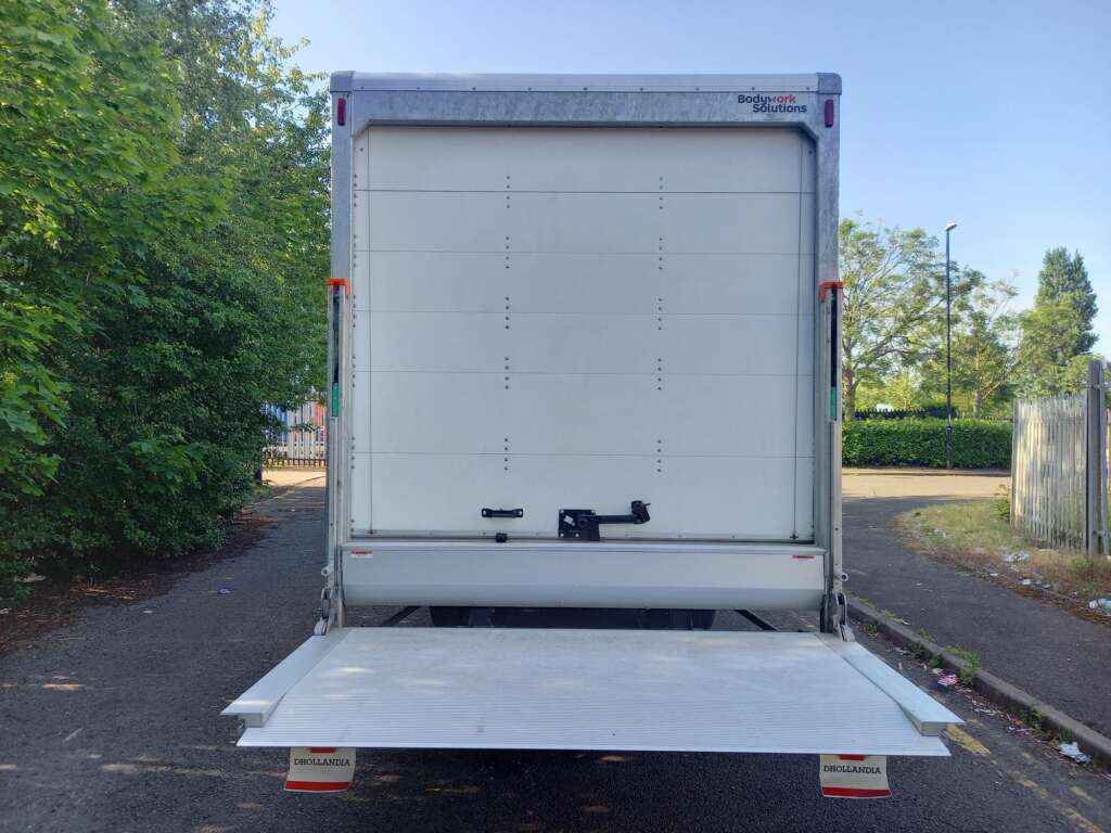 IVECO DAILY 72C14E ELECTRIC BOX AND TAILLIFT