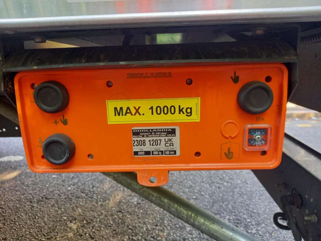 IVECO DAILY 72C14E ELECTRIC BOX AND TAILLIFT
