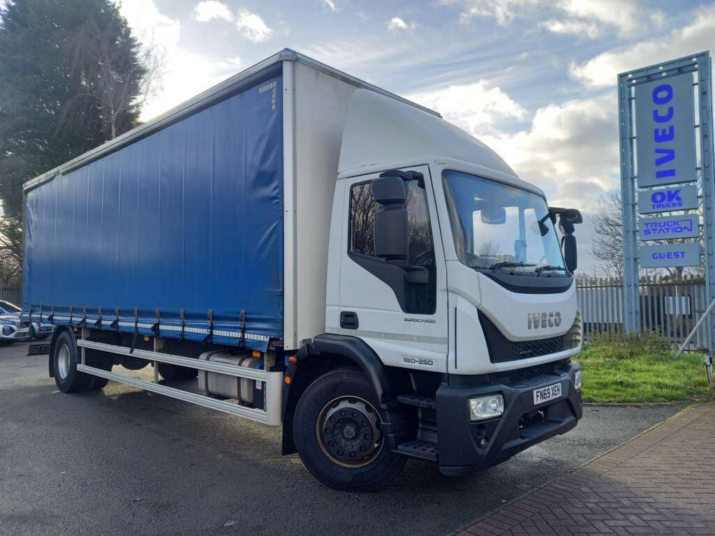 IVECO EUROCARGO ML18E25 250HP 26FT CURTAINSIDE