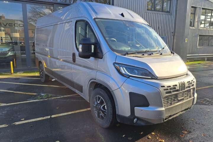 Our new Fiat Ducato L3H2 2.2 140bhp Primo in Met Silver, available from Guest Truck and Van for only £30,317+VAT. In Stock now!