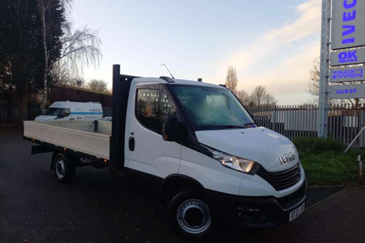 Our used Iveco Daily 2.3D HPI 14V Business 35S 3750 Dropside 2dr Diesel Manual LWB Euro 6 available at Guest Coventry for £14,995+VAT.