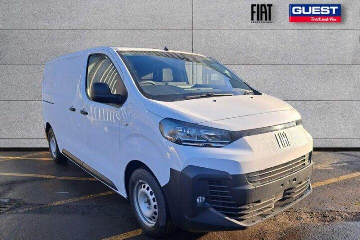 Our new Fiat Scudo SWB Panel Van in Gelato White, available from Guest Truck and Van Sheffield, for only £25,059+VAT.In Stock Now!