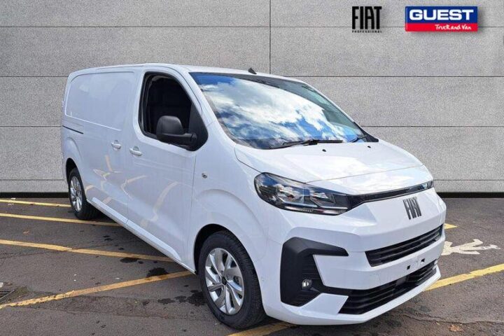 Our new Fiat Scudo 1.5 BlueHDi Primo SWB Euro 6 (s/s) 6dr in White, available from Guest Truck and Van Sheffield, for only £24,895+VAT.