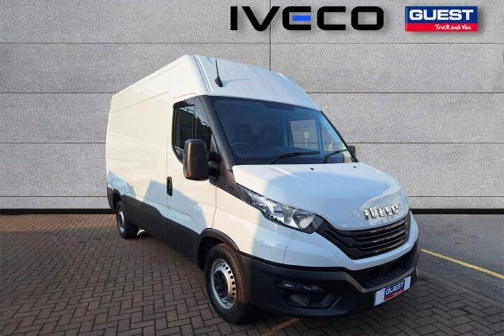 Our new Iveco Daily MY22 35S14V 10cum Van in Polar White, available from Guest Truck and Van West Bromwich, for only £31,950+VAT.