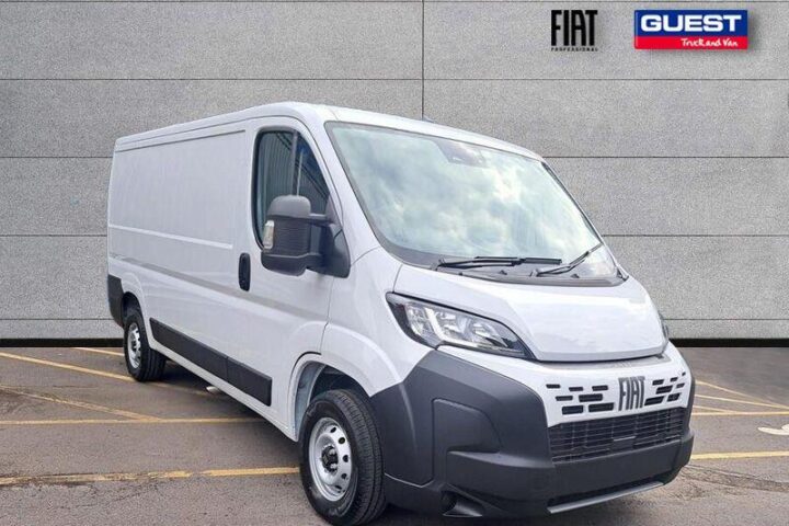 Our new Fiat Ducato L2H1 35 2.2 140bhp in Ducato White, available from Guest Truck and Van Sheffield, for only £27,650+VAT.