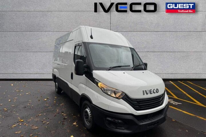 Our Iveco Daily 35S14HV 10cum 3520 MY22 in Polar White, available from Guest Truck and Van Sheffield, for only £31,950+VAT.