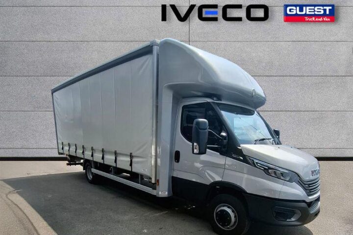 Our new Iveco Daily 72C18H Curtain-Sider & Tail-Lift, available from Guest Truck and Van West Bromwich, for only £54,950+VAT.