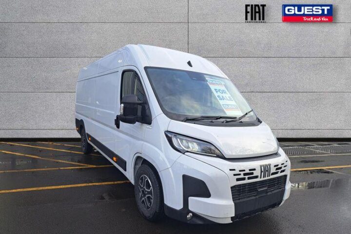 Our new Fiat Ducato 35 2.2l 140bhp Automatic in Ducato White, from Guest Truck and Van Sheffield, for only £33,685+VAT. Call now!