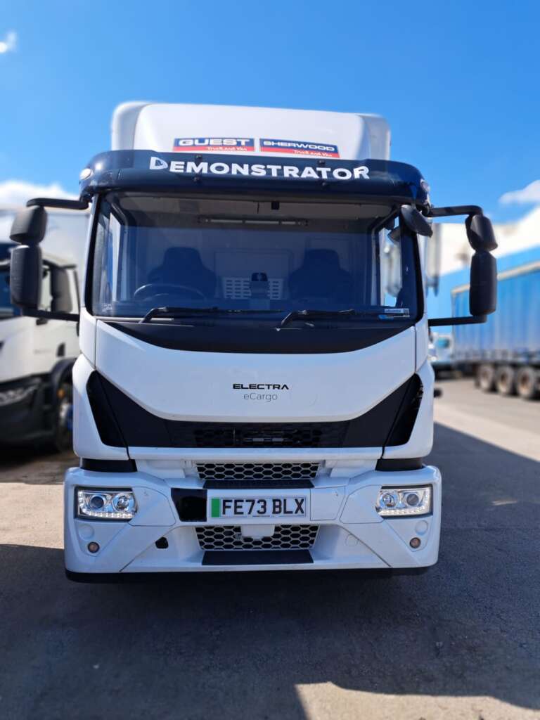 IVECO EUROCARGO ML180E25 FP EVI ELECTRIC 18T BOX