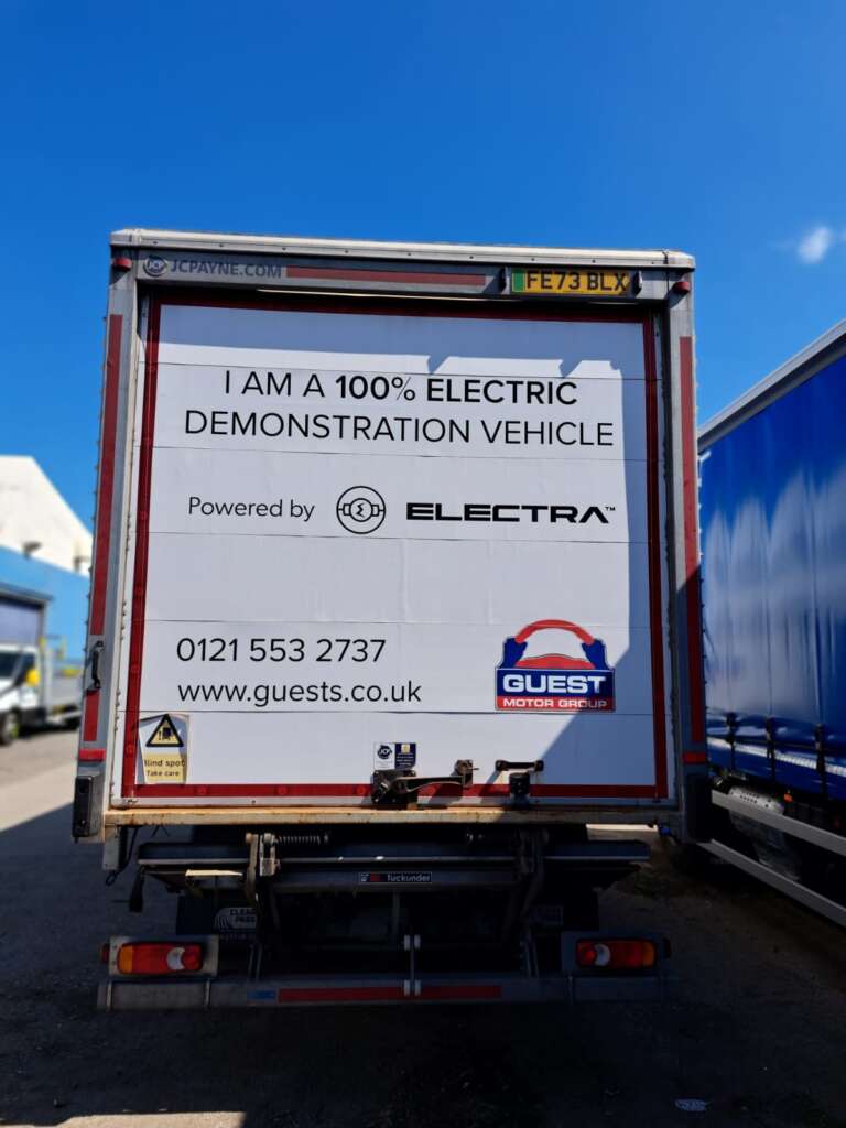 IVECO EUROCARGO ML180E25 FP EVI ELECTRIC 18T BOX