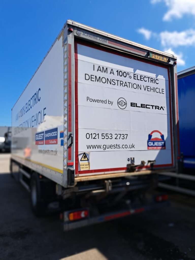 IVECO EUROCARGO ML180E25 FP EVI ELECTRIC 18T BOX