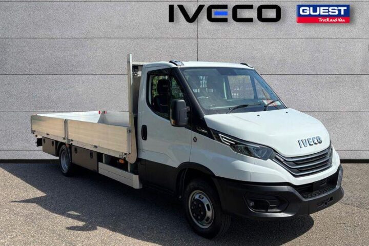 Our new Iveco Daily 50C18 Hi-Matic 5m AMS Dropside Body from Guest Truck and Van West Bromwich, for only £48,500+VAT. Enquire now.