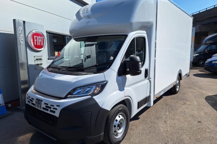 Our new Fiat Ducato 35 MAXI 2.2 140hp 4.5m Low Loader Luton from Guest Truck and Van West Bromwich, for only £37,995+VAT. 2 AVAILABLE.