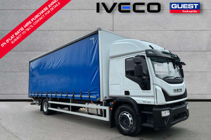 Iveco Eurocargo 18T Hi Roof Sleeper with Curtain & Tail Lift