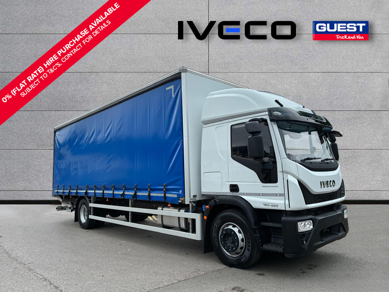 Iveco Eurocargo 18T Hi Roof Sleeper with Curtain & Tail Lift