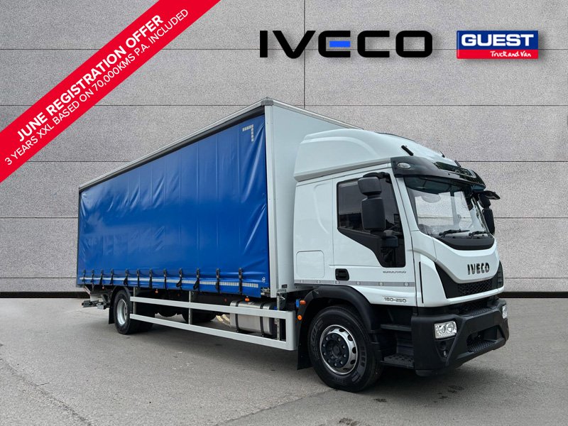 Iveco Eurocargo 18T Hi Roof Sleeper with Curtain & Tail Lift