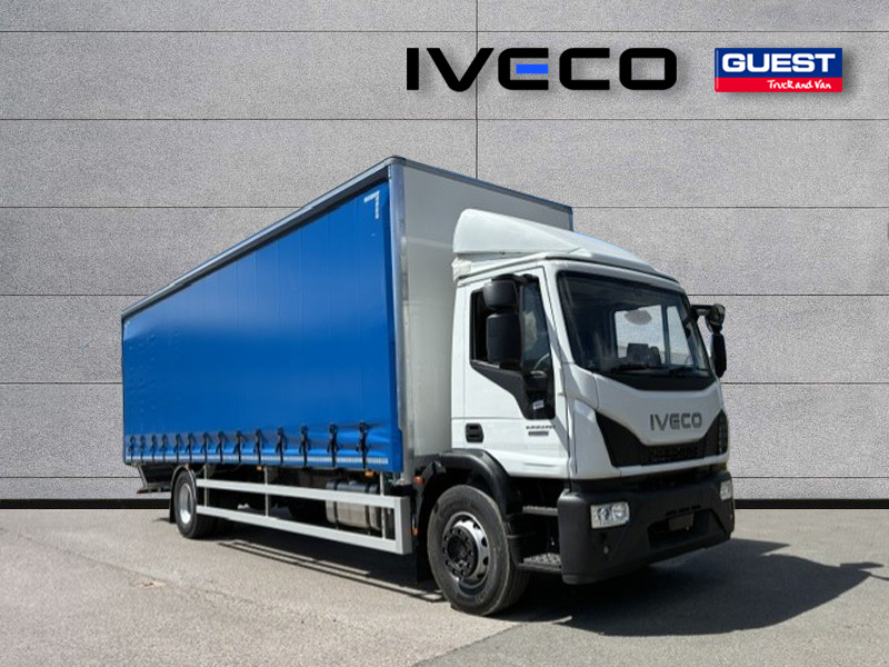 Iveco Eurocargo 180E25S 18t 30′ Curtainside with 1.5t Tuckaway Tail Lift