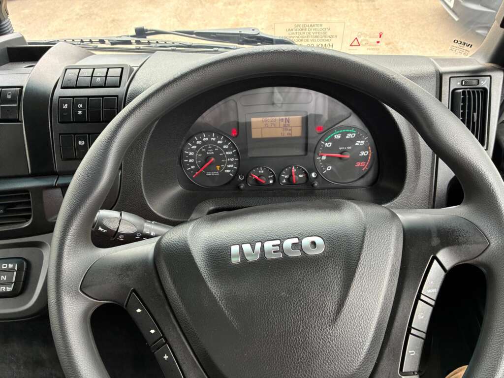Iveco Eurocargo 18T Hi Roof Sleeper with Curtain & Tail Lift