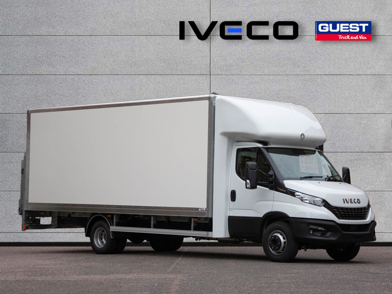 Iveco Daily 72C18 A8 with Box & Column Tail lift