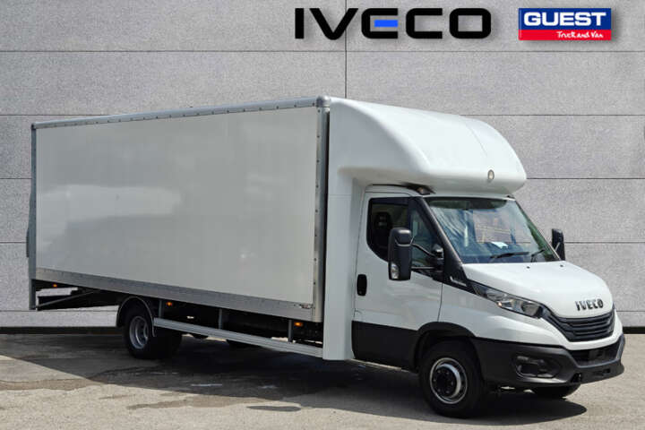 Iveco Daily 72C18 Automatic with Box & Column Tail lift