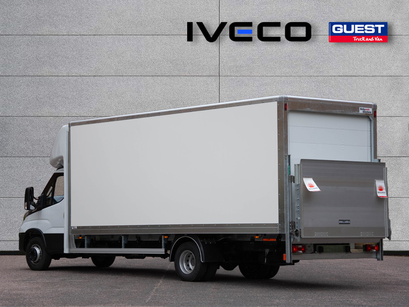 Iveco Daily 72C18 A8 with Box & Column Tail lift