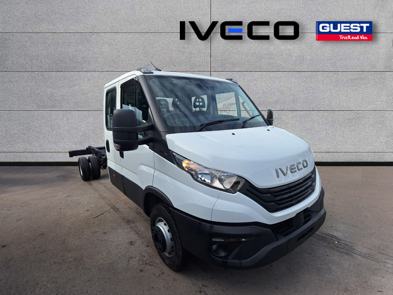 Iveco Daily 70C18 5100mm Crew Cab Chassis (Circa 6.2m Body ext.)